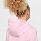 Sudadera con gorro sin cierre de lucha para niños talla grande Nike