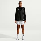 Dámské basketbalové rozcvičovací tričko Nike Dri-FIT s dlouhým rukávem