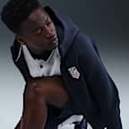 USMNT Tech Windrunner Men's Nike Soccer Fleece Full-Zip Hoodie