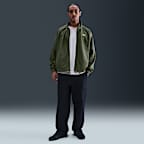 Chamarra deportiva de denim de cierre completo Nike SB