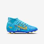 Nike Jr. Mercurial Superfly 9 Club KM FG/MG Younger/Older Kids' Multi-Ground High-Top Football Boot