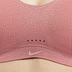 สปอร์ตบราผู้หญิงซัพพอร์ตระดับต่ำเสริมฟองน้ำดีไซน์ปรับเปลี่ยนได้ Nike Alate Minimalist