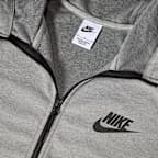 Felpa in fleece con cappuccio e zip a tutta lunghezza Nike Sportswear Tech Essentials - Uomo