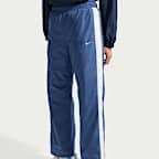 나이키 스포츠웨어 클래식 여성 미드라이즈 오픈 헴 팬츠