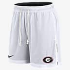 Georgia Bulldogs Primetime Reversible Men's Nike Dri-FIT College Shorts - White