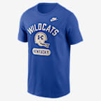Kentucky Legacy Arch Helmet Men's Nike College T-Shirt - Royal