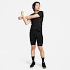 나이키 패스트 남성 드라이 핏 브리프 라인드 러닝 하프 타이츠