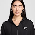 Nike Sportswear Air Women's Fleece Oversized Full-Zip Hoodie