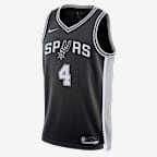 San Antonio Spurs Icon Edition 2022/23 Men's Nike Dri-FIT NBA Swingman Jersey - Black