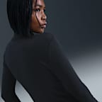 Playera de manga larga slim con cuello alto para mujer Nike Sportswear Chill Knit