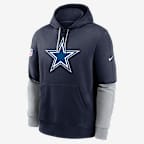 Dallas Cowboys Sideline Team Issue Club Men's Nike NFL Pullover Hoodie