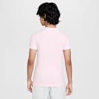 Playera de lucha para niños talla grande Nike Swoosh