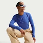 Nike Sportswear Chill Knit Women's Slim Long-Sleeve Cropped Top