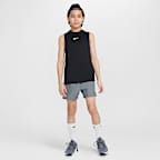 Shorts de tejido Woven Dri-FIT para niños talla grande Nike Multi Tech