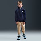 나이키 리틀키즈 쿼터집 긴팔 탑