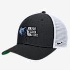 Memphis Grizzlies 2024/25 Rise Icon Edition Nike NBA Trucker Cap - Black