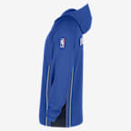 Dallas Mavericks Zoned Men's Nike Dri-FIT NBA 1/4-Zip Hoodie