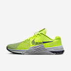 Nike Metcon 8 Men's Workout Shoes - Volt/Wolf Grey/Photon Dust/Diffused Blue