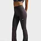 Damskie legginsy Nike One z wysokim stanem i rozszerzanymi nogawkami