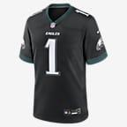 Jalen Hurts Philadelphia Eagles Men's Nike NFL Game Jersey - Black