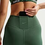 Nike Zenvy Women's High-Waisted Full-Length Leggings with No Front Seam