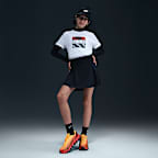 Nike Girls' Dri-FIT Long-Sleeve 1/4-Zip Top