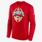 Kansas City Chiefs Legend Icon Men's Nike Dri-FIT NFL Long-Sleeve T-Shirt