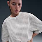 Nike Sportswear Chill Poplin Women's Striped Boxy Top