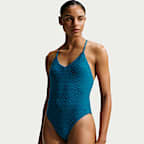 Nike Swim Women's Terry Texture Y-Back One Piece