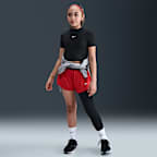 ナイキ プロ ガールズ Dri-FIT ショートスリーブ トップ