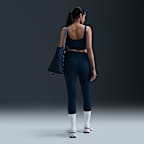 Nike Zenvy Rib Women's High-Waisted 7/8 Leggings