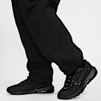 Pants de tejido Fleece con dobladillo abierto para hombre Nike Tech