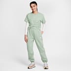 Pants holgados para niños talla grande Nike Sportswear Club Fleece
