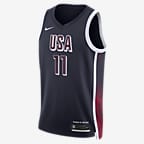 Jersey de básquetbol Nike Dri-FIT unisex Joel Embiid Team USA USAB Limited Road - Azul marino