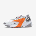 Blanco/Total Orange/Light Smoke Grey