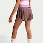 Nike Pro Big Kids' (Girls') Dri-FIT 2-in-1 Shorts