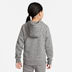 Nike Sportswear Club Fleece Younger Kids' Full-Zip Hoodie