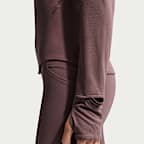 나이키 스위프트 여성 드라이 핏 UV 쿼터집 러닝 탑