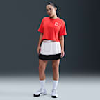Nike Slam Women's Dri-FIT Short-Sleeve Cropped Tennis T-Shirt