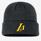 Los Angeles Lakers Terra City Edition Nika NBA Beanie - Black