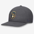Milwaukee Brewers Pro Men's Nike Dri-FIT MLB Adjustable Hat