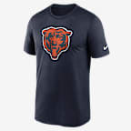 Nike Dri-FIT Logo Legend (NFL Chicago Bears) Men's T-Shirt - Navy