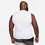 Playera sin mangas para hombre (personas altas y tallas grandes) Nike Swim Hydroguard Essential