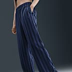 Nike Sportswear Women's Mid-Rise Loose Jacquard Striped Track Pants