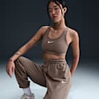 Nike Sportswear Phoenix Fleece Women's High-Waisted Oversized French Terry Tracksuit Bottoms