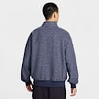 나이키 솔로 스우시 남성 플리스 쿼터집 탑