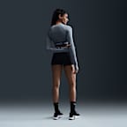 Nike Pro Women's Dri-FIT Cropped Long-Sleeve Top