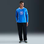 Playera de fútbol de manga larga Dri-FIT para hombre Nike Total 90