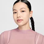 ナイキ ゼンビー ウィメンズ Dri-FIT ロングスリーブ シアー トップ