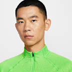 나이키 ACG 남성 드라이 핏 미드 레이어 쿼터집 트레일 러닝 탑